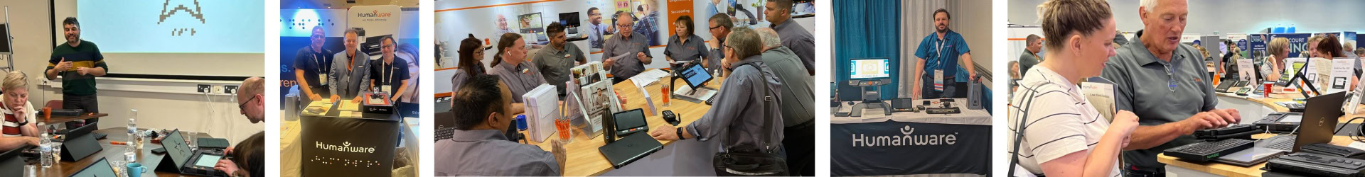 A series of photos from our participation in trade shows around the world