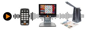 Several products equipped with the text-to-speech function