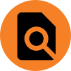 Prodigi magnification icon for enhanced on-screen reading.