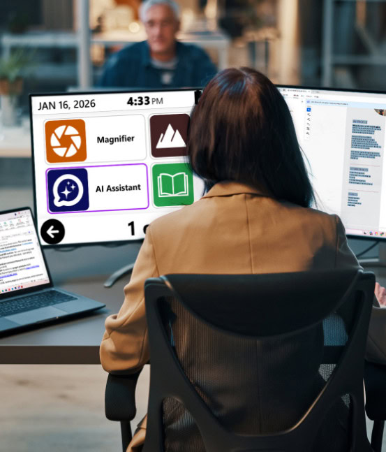 Professionals using Prodigi AI to read and summarize workplace documents.
