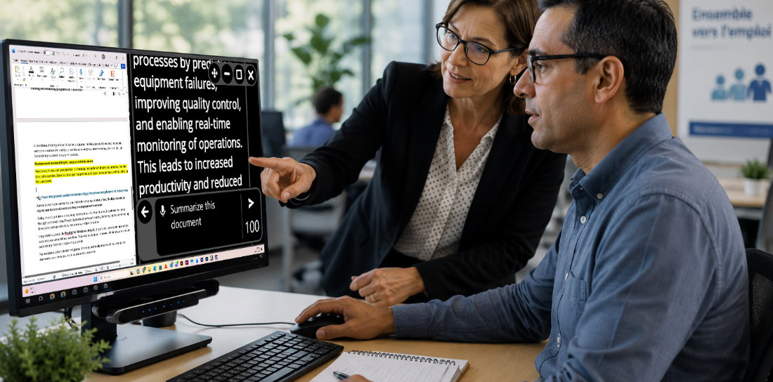 Prodigi user receiving an instant AI-generated document summary.