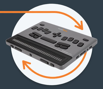 BrailleNote evolve braille computer update offering more ways to connect, work, and navigate.